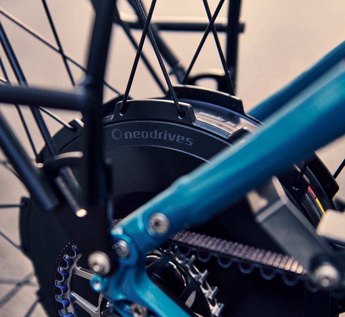 E-Bike Motor, präzise Kraftübertragung